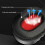 Wired Noise Cancelling Gaming Headset Over Ear with Mic, Black & Red 6