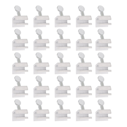 Durable 25PCS Sliding Window Locks Includes Key Rustproof Aluminum 2