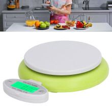 Digitale Küchenwaage mit LCD-Anzeige, Tara-Funktion, Lebensmittelwaage zum Backen, Kochen, Essensvorbereitung, Kaffee