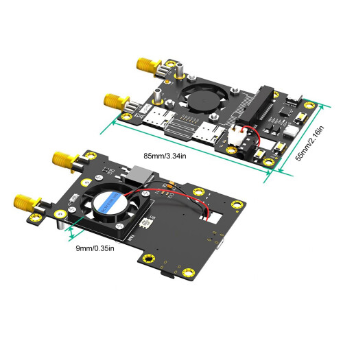 3G/4G LTE Basis HAT für Tinker / RasPi / Rock64 mit Dual SIM & LED 1