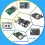 3G/4G LTE Basis HAT für Tinker / RasPi / Rock64 mit Dual SIM & LED 10