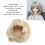 Doll Wig with Bangs, Short Straight Matcha Green for 1/6 Doll 4