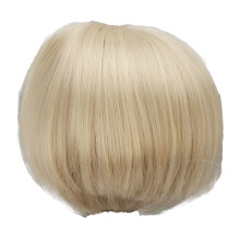 Doll Wig with Bangs, Short Straight Matcha Green for 1/6 Doll
