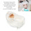 1/6 White Long Straight High Temp Silk Ball Jointed Doll Wig 3