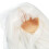 1/6 White Long Straight High Temp Silk Ball Jointed Doll Wig 9