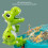 Interactive Dinosaur Battle Game for 2 Players Hand Eye Coordination Toy 5