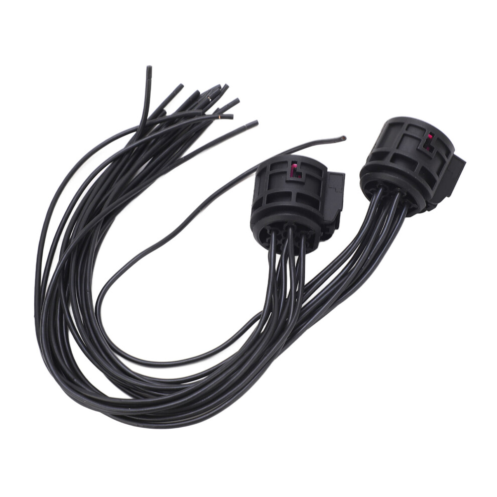 2Pcs Headlight Connector Plug Pigtail 68285243Aa Wiring Harness 8211336315191