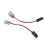 Fuel Injector Connector Adapters 2 Pack Compatible with EV1 Style Injectors 13