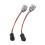 Fuel Injector Connector Adapters 2 Pack Compatible with EV1 Style Injectors 10