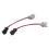 Fuel Injector Connector Adapters 2 Pack Compatible with EV1 Style Injectors 15