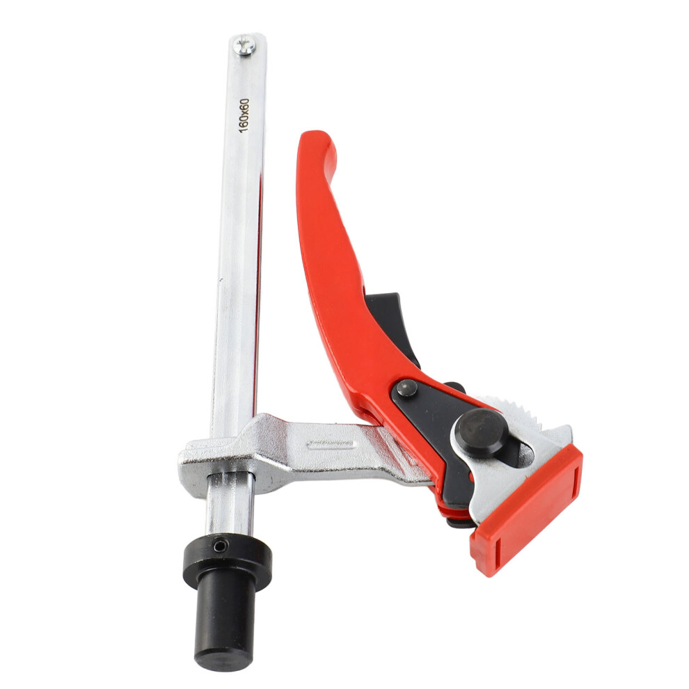 Woodworking Bench Clamp Quick Acting Fixed Clip With Adjustable Ratchet Press 4141336323084