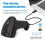 Barcode-Scanner 2.4G Wireless Bluetooth Kabelverbindung Selbsternennung 2D Barcode-Scanner für Windows, Android und iOS 8