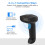 Barcode-Scanner 2.4G Wireless Bluetooth Kabelverbindung Selbsternennung 2D Barcode-Scanner für Windows, Android und iOS 4