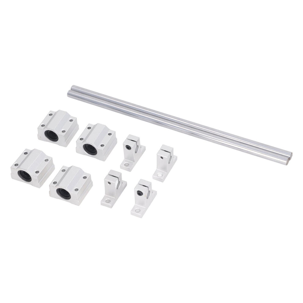 Linear Bearing Slide Set Rail Shaft Kit Cnc Equipment, 10Â350Mm 5051336331387
