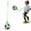 Elastic Nylon Folding Football Kick Trainer for Practice Green 7