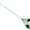 Elastic Nylon Folding Football Kick Trainer for Practice Green 9