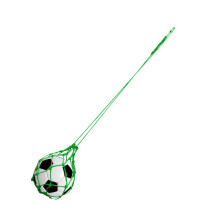 Elastisches Nylon-Fußball-Kick-Trainingsgerät 1,2 m faltbares Jongliertuch Grün