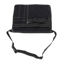 Werkzeugtasche aus schwarzem Oxford-Gewebe für einseitigen Einsatz, geeignet für verschiedene Werkzeuge