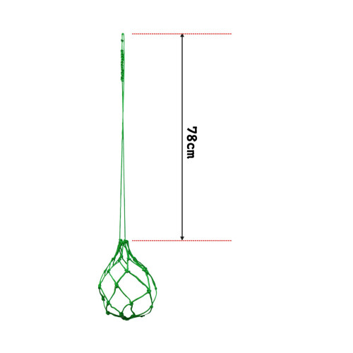 Elastic Nylon Folding Football Kick Trainer for Practice Green 1