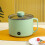 Mini Electric Cooker with Maifan Stone, 1.2L, Multi-Function 7
