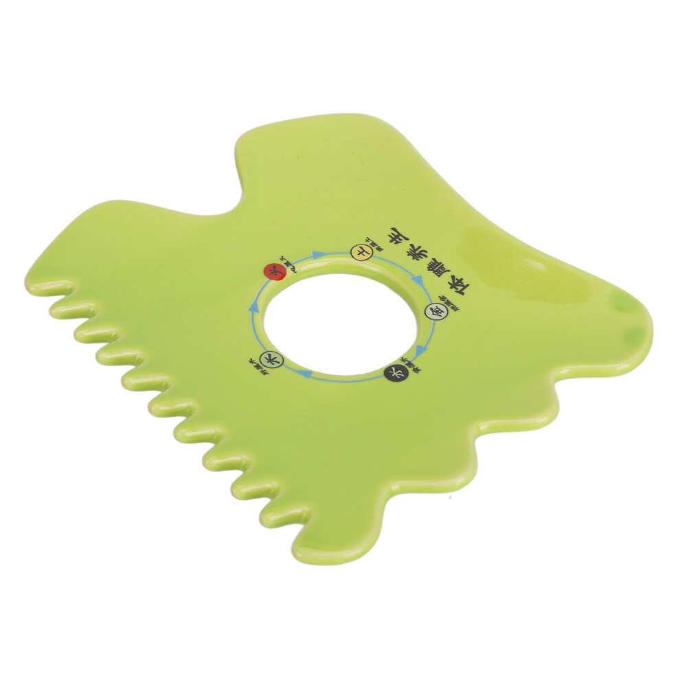 Ceramic Gua Sha Board with Different Edges for Massage, Sculpting