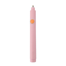 Electric Eraser with 20 Refills, Adjustable Length, Battery Powered, Roseate