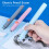 Electric Eraser with 20 Refills, Adjustable Length, Battery Powered, Roseate 11