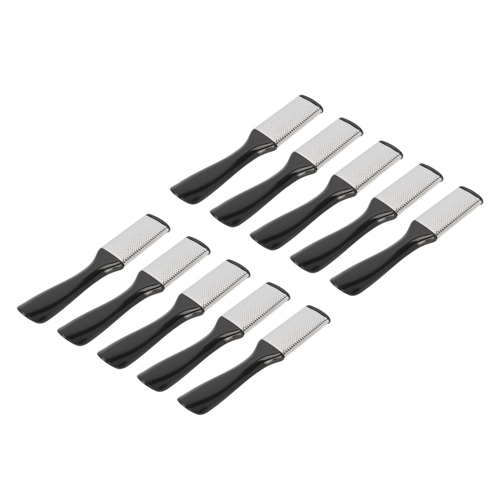 Stainless Steel Foot File Set 10pcs Pedicure Tool for Dead Skin 0.5lb