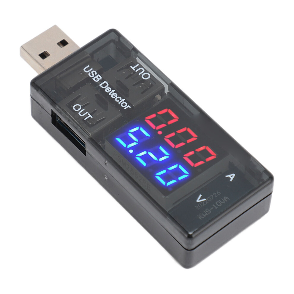Dual Usb Voltage Current Tester, High Accuracy, Data Calibration 4931336348831