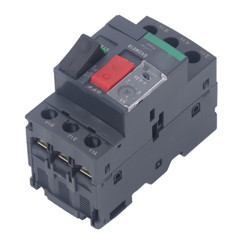 Rail Mounted Gv2âMe10 Motor Circuit Breaker 4Â6.3A Overload Protection 4311336348541