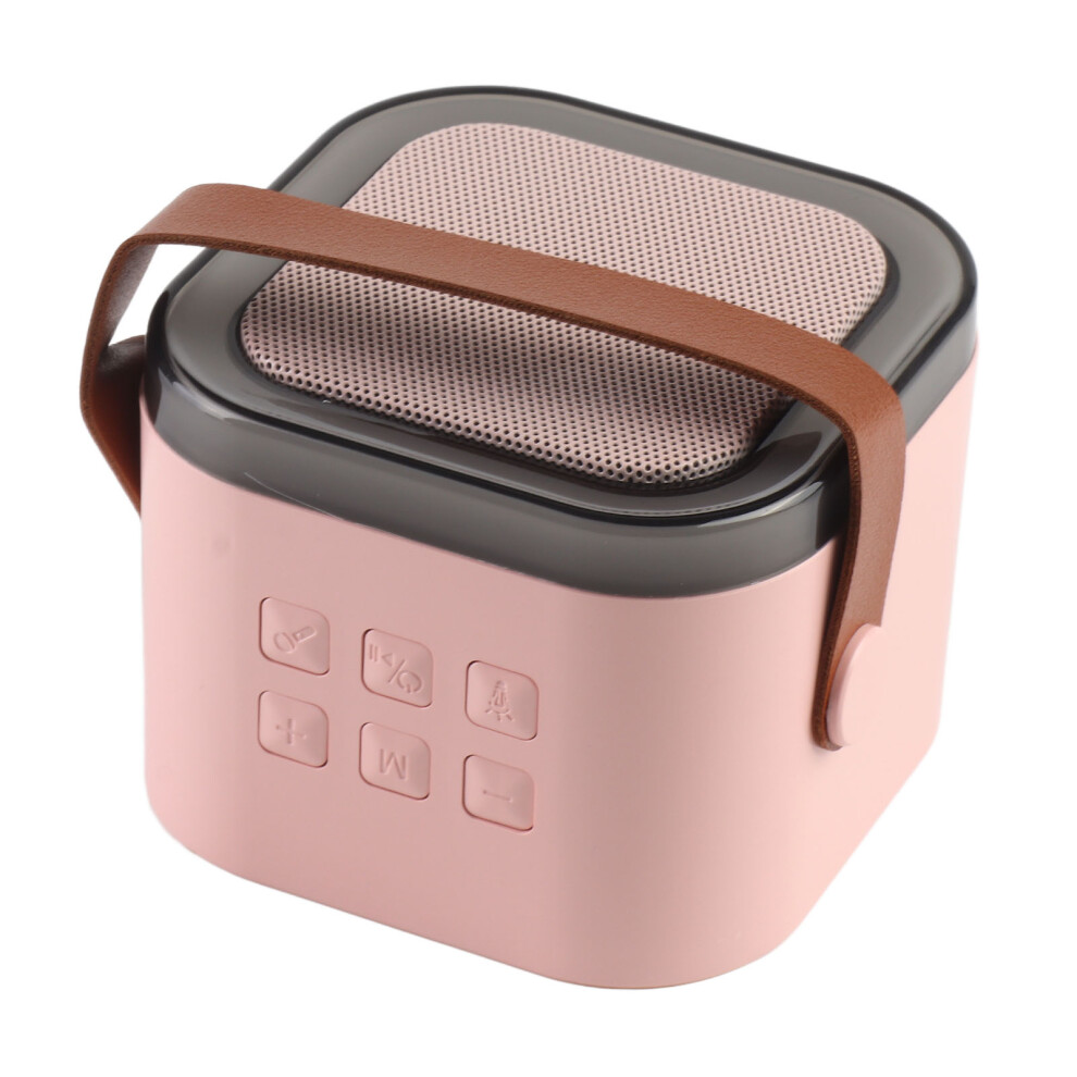 Black Mini Portable Wireless Karaoke Speaker 5W 94X86x68mm