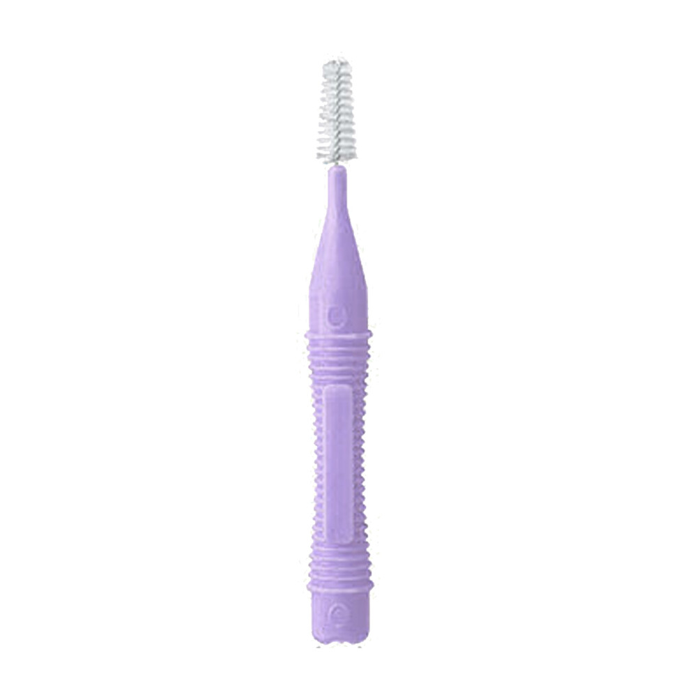 40pcs Purple Interdental Brushes 1.2â1.5mm for Teeth & Braces