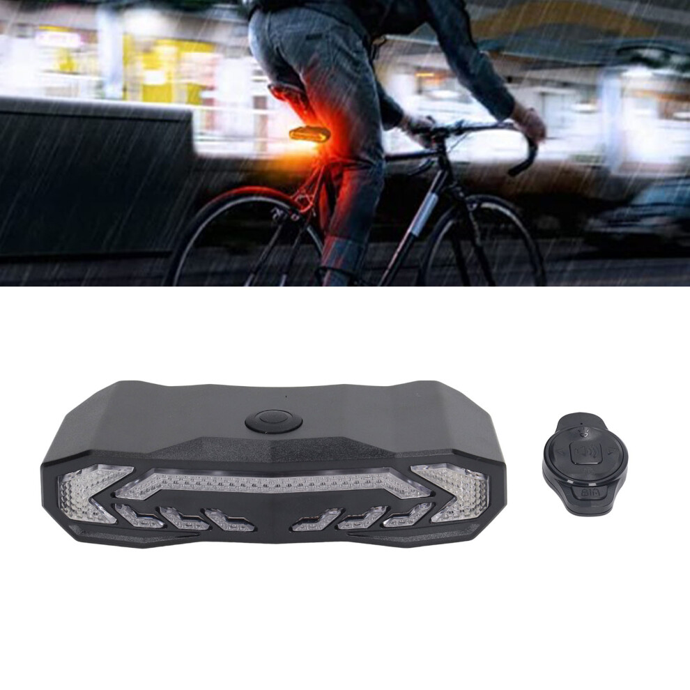 Smart Bike Tail With Turn Signal Brake Alarm Remote, Ip65, 1500Mah Light 6941336364241