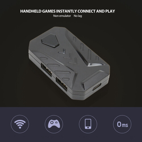 4-in-1 Mobile Game Combo Pack – Mobile Gamepad Controller, Gaming Keyboard & Mouse Converter für Android 2