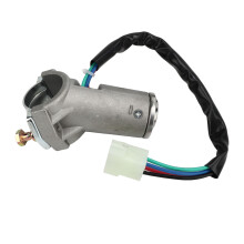 Zündschalter 4479518 Lenkradsperrschloss Zündschlossschalter mit 2 Schlüsseln Ersatz für Fiat Panda Mk1 126 127 128 132