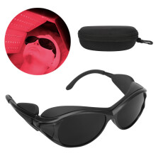 Rote LED-Licht-Schutzbrille Augenschutz für Bräunungsbrillen UV-Blockierung IPL Laser-Sicherheitsbrille