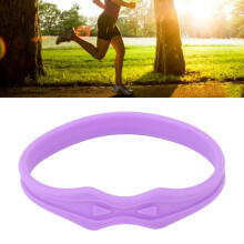 Patella-Kniesband aus Silikon, Sehnen-Stützband, fördert die Genesung, geeignet für Basketball und Football, lila
