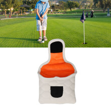 PU Golf-Club-Kopfhaube Weißer Golf-Kopfhaube Golf Putter-Kopfhaube für Golfliebhaber Quadratisch