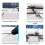 Durable Aluminum Alloy Casement Window Hinges for Home Office Library 5