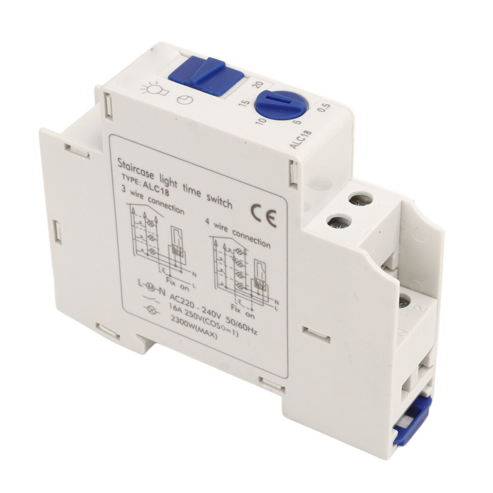Ac Circuit Breaker Timer 220-240V 0.5-20Min For Light & Appliance Operation 4141336423463