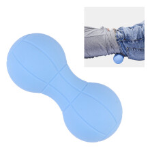 Erdnuss Massageball, Mobilitätsball, Physiotherapie, Silikonmuskelroller, entspannender Doppel-Lacrosse-Ball