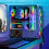 Computer Data Display 3.5 Inch IPS Screen USB-C Dual USB Dimmable Temp Monitor 10