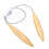 Wooden Circular Knitting Needles Set 3-Pieces, 31.5in, Assorted Sizes 11