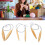Wooden Circular Knitting Needles Set 3-Pieces, 31.5in, Assorted Sizes 13