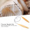 Wooden Circular Knitting Needles Set 3-Pieces, 31.5in, Assorted Sizes 5