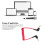 High-Performance Gaming Mouse Adjustable DPI 10000 Ergonomic Design Black 5