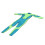 Kids Wetsuit Green Long Sleeve 2.5MM Warm Keeping 2