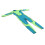 Kids Wetsuit Green Long Sleeve 2.5MM Warm Keeping 9
