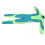 Kids Wetsuit Green Long Sleeve 2.5MM Warm Keeping 10