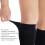 Plus Size Black Compression Socks 23-32mmHg Varicose Support Stockings 5